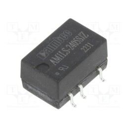 1 pcs x AIMTEC - AM1LS-2405SJZ - Converter: DC/DC, 1W, Uin: 21.6÷26.4V, Uout: 5VDC, Iout: 200mA, SMD