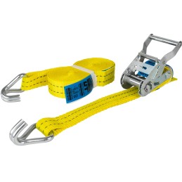 6m tensioning transport belt securing the load