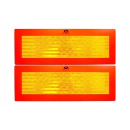 Warning board for the E20 Elite semi-trailer, foil x2