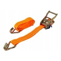 2m 35mm 2t lashing strap securing trailer load