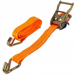 2m 35mm 2t lashing strap securing trailer load