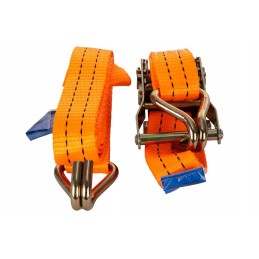 2m 35mm 2t lashing strap securing trailer load