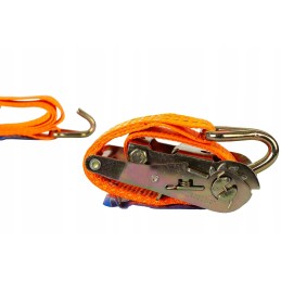 2m 35mm 2t lashing strap securing trailer load
