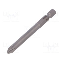 1 pcs x WIHA - 1805 - Screwdriver bit, Phillips, PH2, Overall len: 70mm, PROFESSIONAL