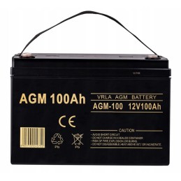 Maintenance-free AGM battery for UPS 12v 100ah