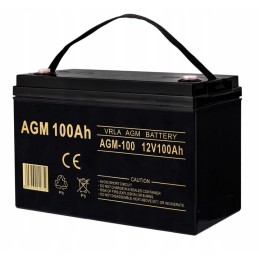 Maintenance-free AGM battery for UPS 12v 100ah