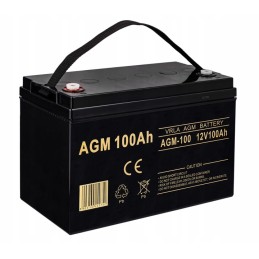Maintenance-free AGM battery for UPS 12v 100ah