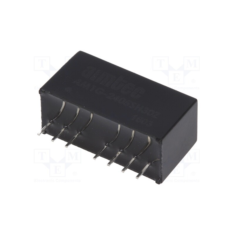 1 pcs x AIMTEC - AM1G-2405SH30Z - Converter: DC/DC, 1W, Uin: 18÷36V, Uout: 5VDC, Iout: 200mA