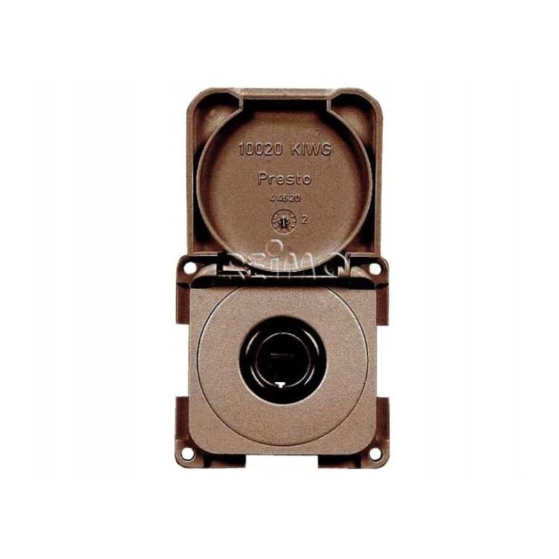 Cigarette lighter socket 12v brown