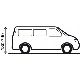 Brunner Advantourer Drive Away inflatable vestibule for vans 180-240 cm