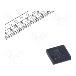 1 pcs x MICROCHIP TECHNOLOGY - MCP6C02T-100H/Q8B - IC: instrumentation amplifier, 390kHz, Uoper: 2÷5.5V, VDFN8