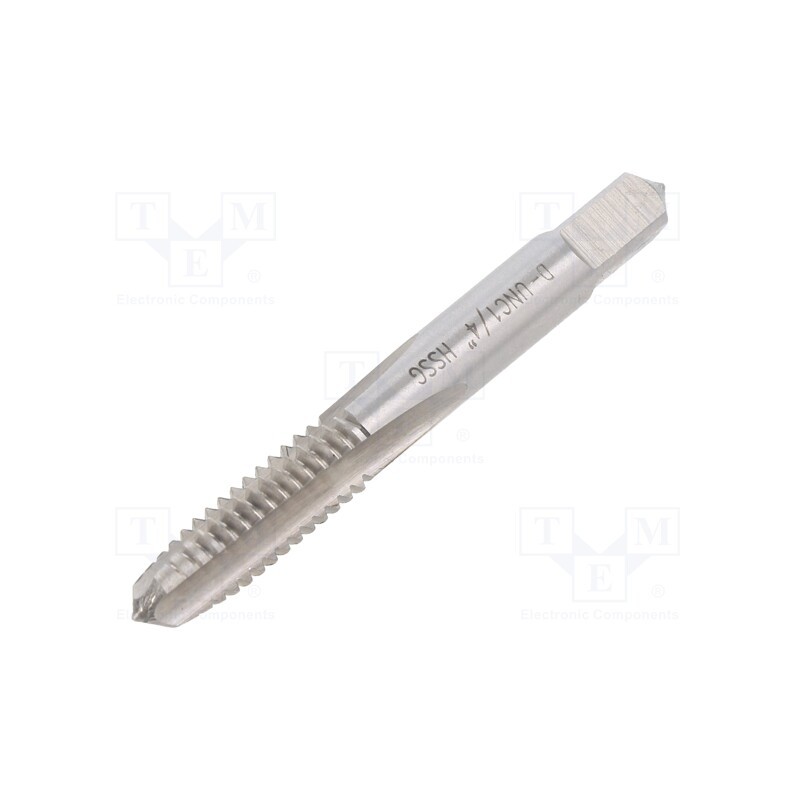 1 pcs x Vu00d6LKEL - 63314 - Tap, high speed steel grounded HSS-G, UNC 1/4-20, 50mm, 4,9mm
