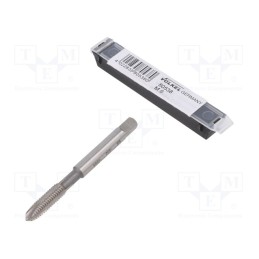 1 pcs x Vu00d6LKEL - 80538 - Tap, high speed steel grounded HSS-G, M6, 1, 66mm, 5mm, ISO2/6H