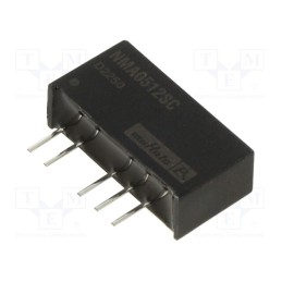 1 pcs x Murata Power Solutions - NMA0512SC - Converter: DC/DC, 1W, Uin: 4.5÷5.5V, Uout: 12VDC, Uout2: -12VDC, SIP7