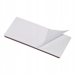 Reflector 82x36mm red, self-adhesive, rectangular