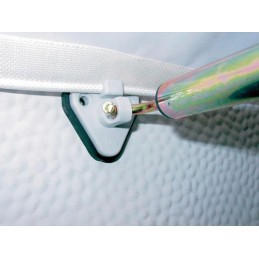 Trailer vestibule hitch, screwless, 3 pcs