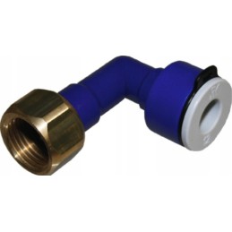 Angle connector for water pipes, 12 mm