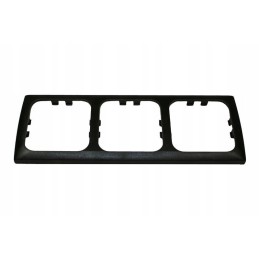 Triple cover frame for the trailer switch socket