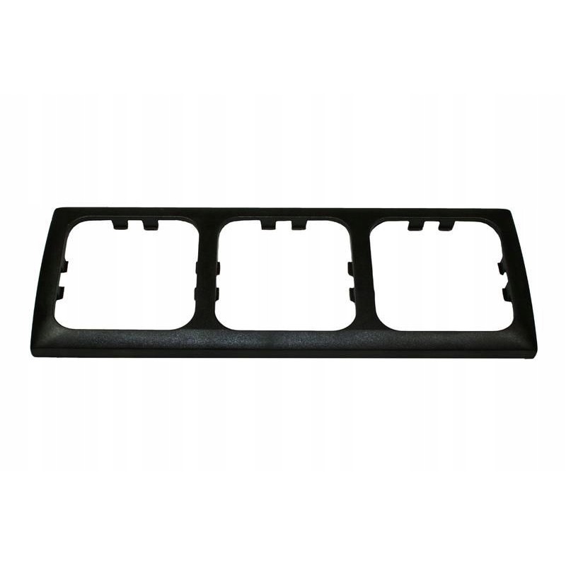 Triple cover frame for the trailer switch socket