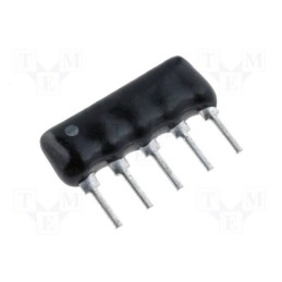 10 pcs x ROYAL OHM - RNLA05G0152B0E - Resistor network: X, THT, 1.5kΩ, ±2%, 0.125W, No.of resistors: 4