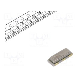 10 pcs x MURATA - CSTNE8M00G55Z000R0 - Resonator: ceramic, 8MHz, SMD, 3.2x1.3x0.7mm, Tol: ±0.5%, -40÷125°C