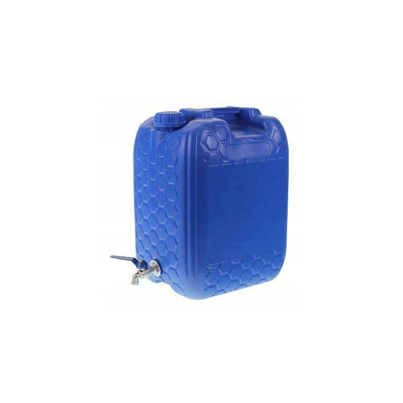 Water bank canister with tap, 20 liters