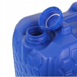 Water bank canister with tap, 20 liters