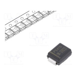 1 pcs x TAIWAN SEMICONDUCTOR - 1PGSMB5941 - Diode: Zener, 3W, 47V, 32mA, SMD, , SMB, single diode