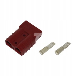 Anderson SB50 socket plug 50a 16mm 24v red