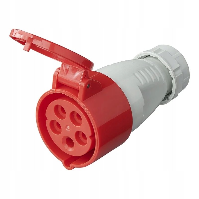 Cee socket for 16a cable for camper 5pin IP44 400v
