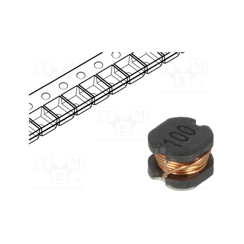 10 pcs x FERROCORE - DLG-0403-6R8 - Inductor: wire, SMD, 0403, 6.8uH, 0.95A, 0.13Ω