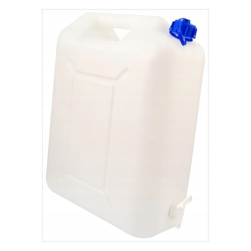 O9w05 water container 20l with plastic valve 89957