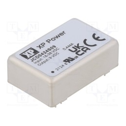 1 pcs x XP POWER - JCD0424S09 - Converter: DC/DC, 4W, Uin: 18÷36V, Uout: 9VDC, Iout: 444mA, 266kHz