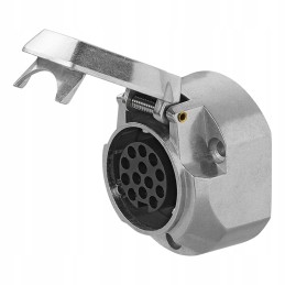13-pin socket for trailer towbar with aluminum proplus
