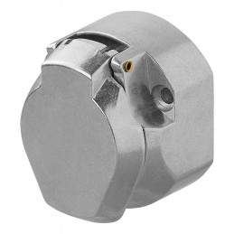 13-pin socket for trailer towbar with aluminum proplus