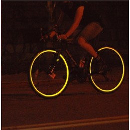 Orange self-adhesive reflective tape, 5 m