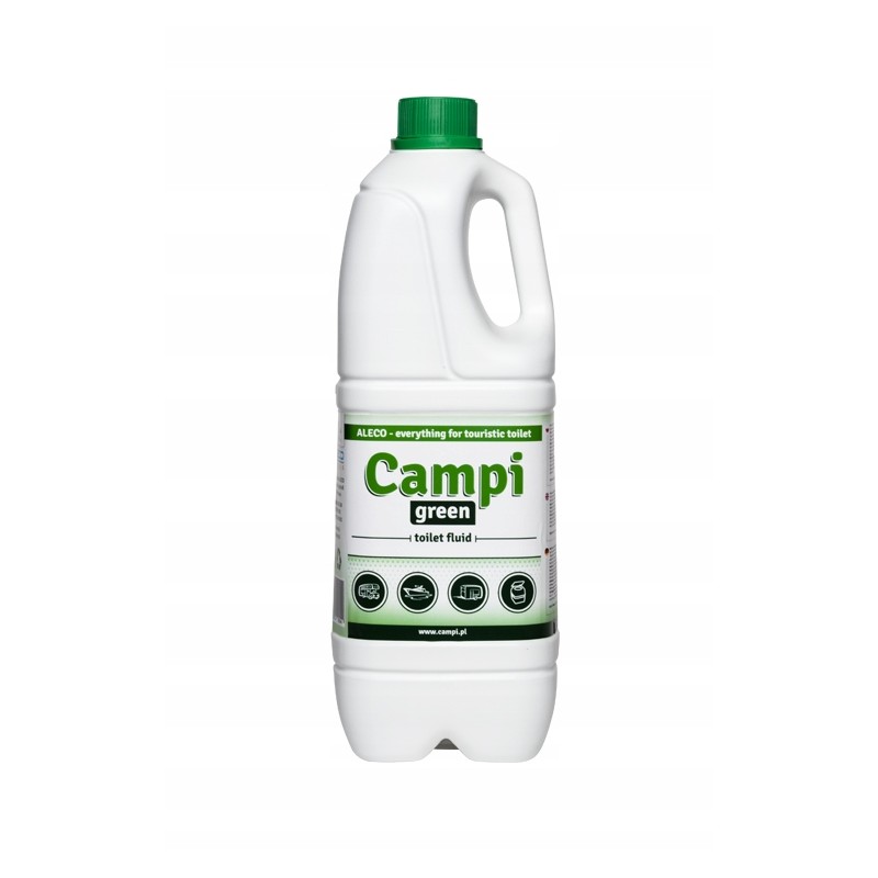 Fluid for tourist toilets tornado green eco 2l