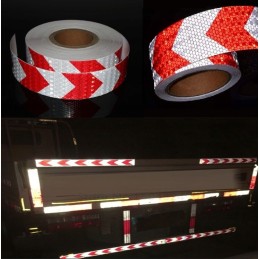 Self-adhesive reflective warning tape 5 m
