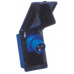 CEE 230v rectangular carbest power socket