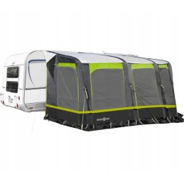 Inflatable prairie trailer tent
