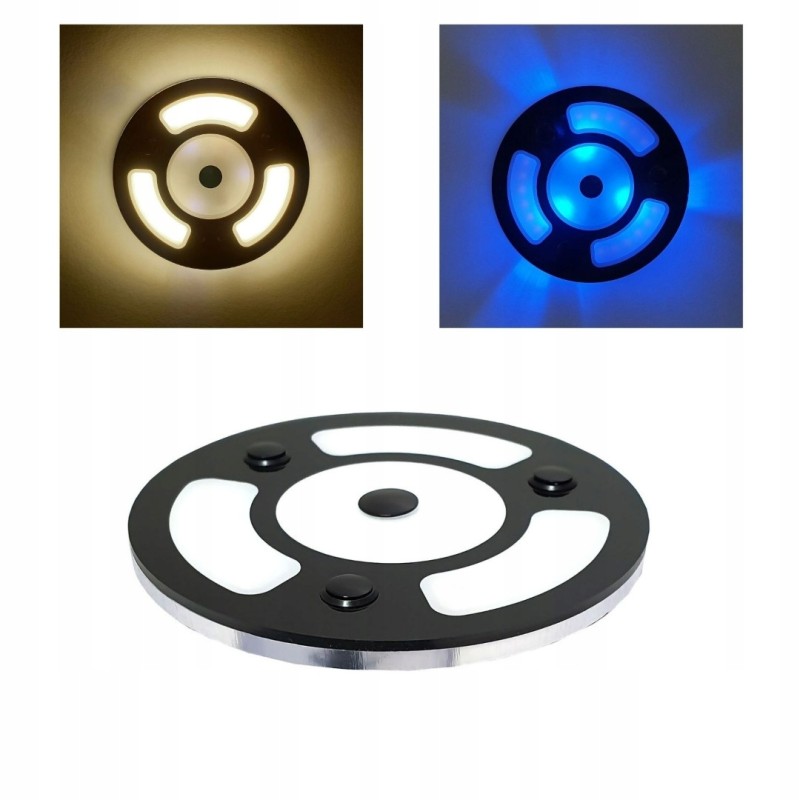 LED ceiling lamp 12v 24v adjustable brightness camper trailer boat