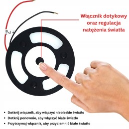 LED ceiling lamp 12v 24v adjustable brightness camper trailer boat