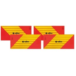 Truck warning board, set of 4, 0906239