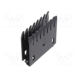 1 pcs x Advanced Thermal Solutions - ATS-PCBT1082 - Heatsink: extruded, U, TO218, black, L: 44.6mm, W: 12.5mm, H: 44.6mm