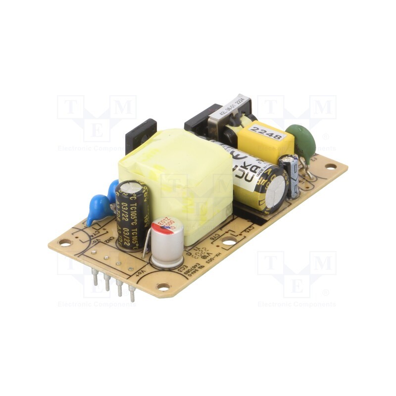 1 pcs x CINCON - CFM36SB050 - Converter: AC/DC, 36W, 90÷264VAC, Usup: 120÷370VDC, Uout: 5VDC, 85%