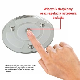 LED ceiling lamp 12v 24v adjustable brightness camper trailer boat