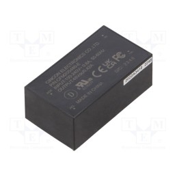 1 pcs x CINCON - CFM20S480-E - Converter: AC/DC, 20W, 90÷264VAC, Usup: 120÷370VDC, Uout: 48VDC