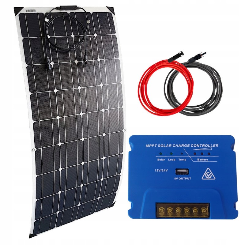 Solar panel kit flexible 100w controller