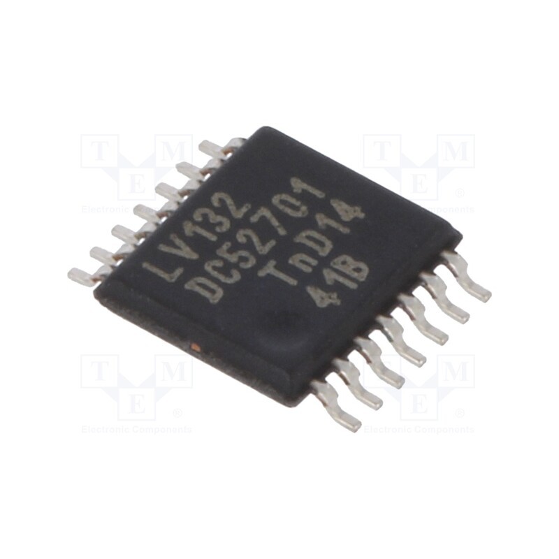 3 pcs x NEXPERIA - 74LV132PW,112 - IC: digital, NAND, Ch: 4, IN: 2, TTL, SMD, TSSOP14, 1÷5.5VDC, -40÷125°C
