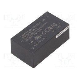 1 pcs x CINCON - CFM20S120-E - Converter: AC/DC, 20W, 90÷264VAC, Usup: 120÷370VDC, Uout: 12VDC